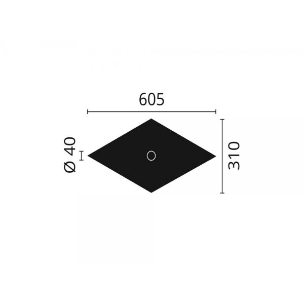 Rosette R1 NMC 60,5 x 31 cm